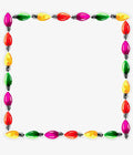 XO Acrylics Christmas Bulbs Acrylic Framed Charcuterie & Snack Board
