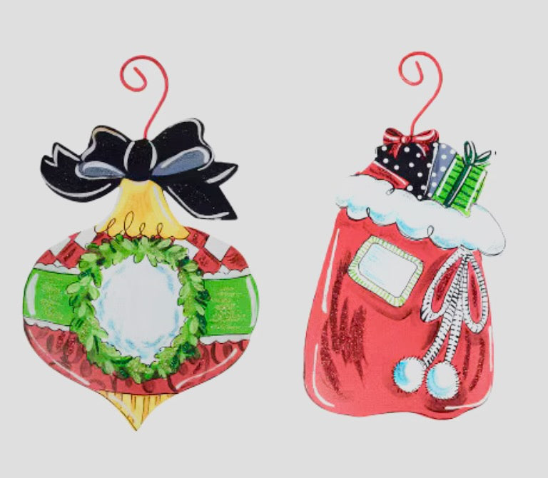 Round Top Collection Whimsy Ornament - Santa's Sack