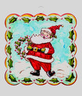 Round Top Collection "Belly Laugh Santa" Plant Stake