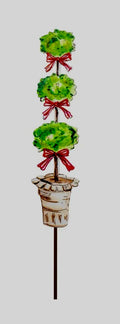 Round Top Collection Traditional Topiary  Planter Stakes