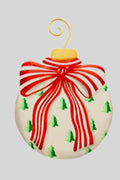 Round Top Collection Green Christmas Tree Ball Ornament