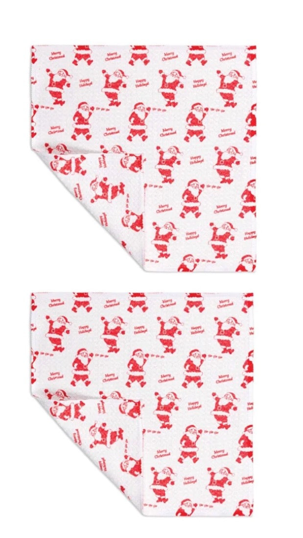 Mu Kithchen Vibe Cloth - Saint Nick (Set of 2)