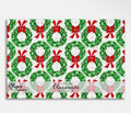 French Graffiti Paper Placemats - Wreaths