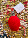 Option 2 Felt Bulb Ornaments - Red