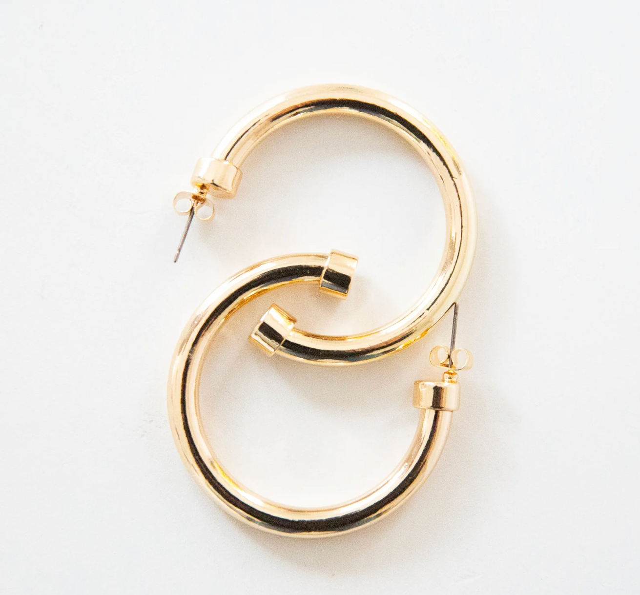 Hoo Hoops Large Hoop Earrings