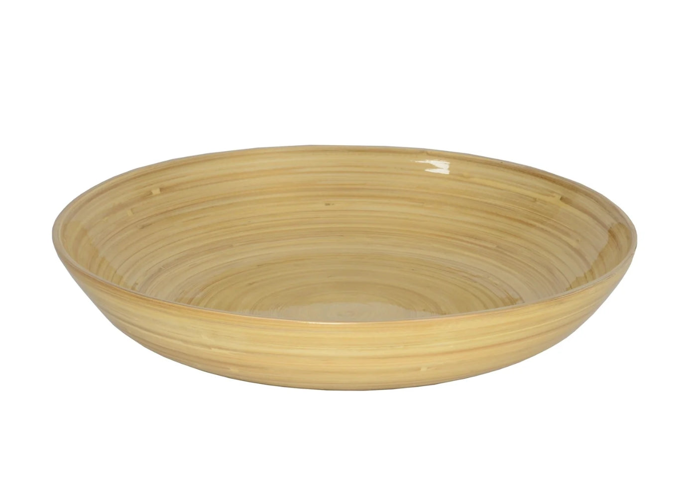 Albert L. Punkt Bamboo Serving Bowl in Nature