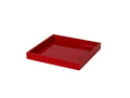 Albert L. Punkt Accent Tray in High Gloss Red