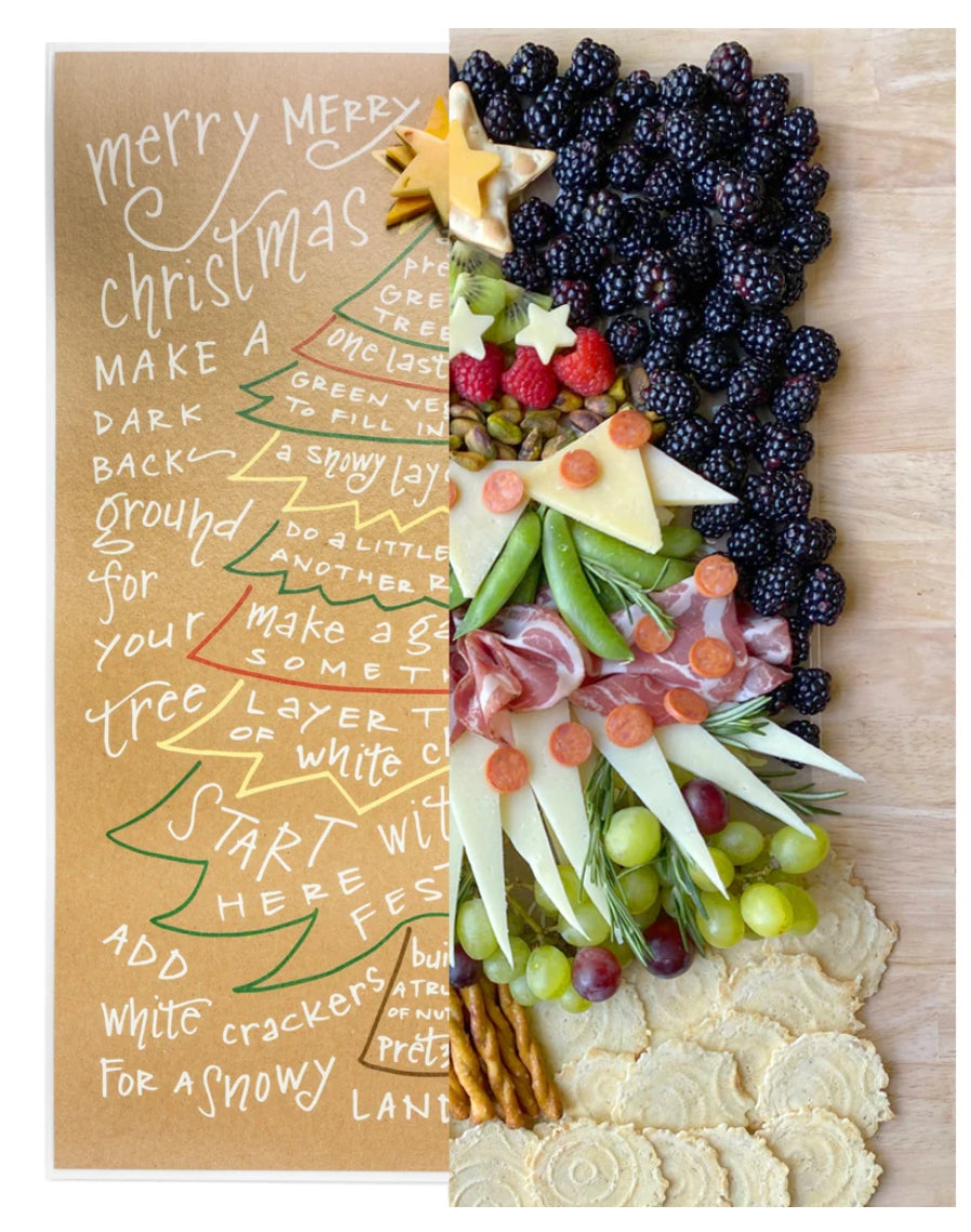 Colorbox Charcuterie Cheat Sheet - Christmas Tree